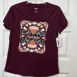 Sonoma Community Ponderosa Purple NWT Tee XS